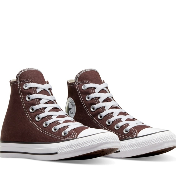 Converse Chuck Taylor's High Tops Chocolate Men's Size 11 Women's Size 13 - Picture 1 of 4